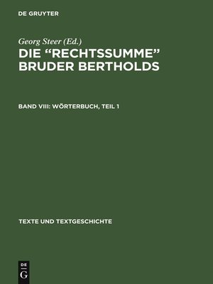 cover image of Wörterbuch